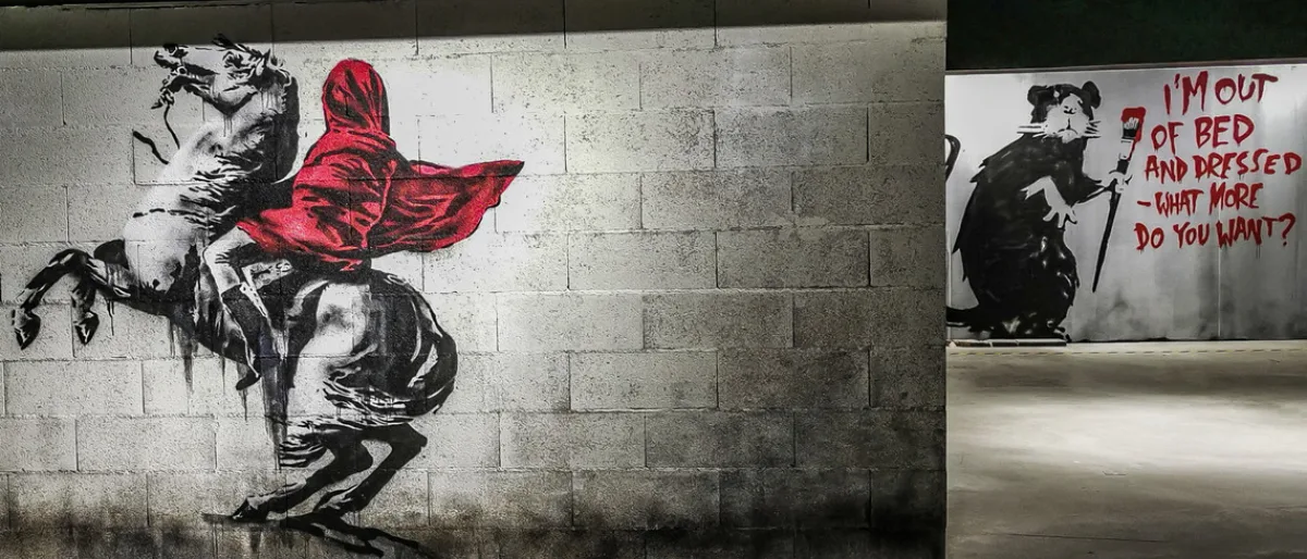 Banksy a jeho provokativní street art