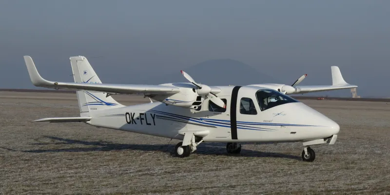 Vyhlídkový let v Tecnam P2006T