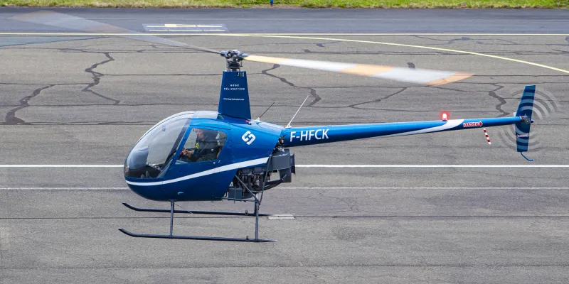 Vyhlídkový let vrtulníkem Robinson R22