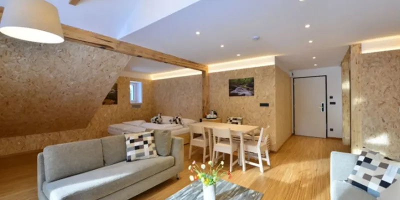 Dvě noci v Jizerských horách - Apartmán pro 4 osoby