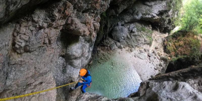 Fratarica - Canyoningové dobrodružství ve Slovinsku
