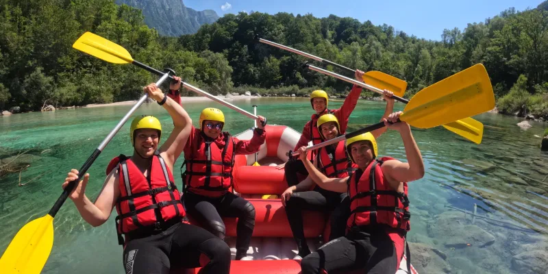 Aqua-rodeo - Canyoning a Rafting ve Slovinsku