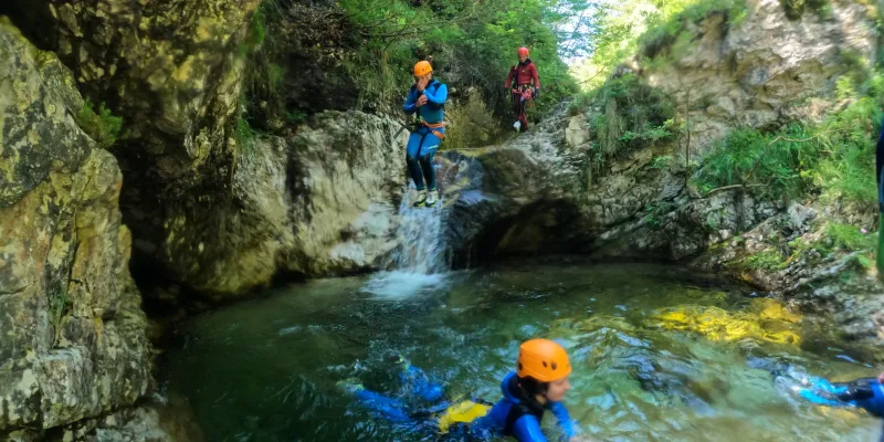 Třídenní kurz canyoningu ve Slovinsku - Level 1