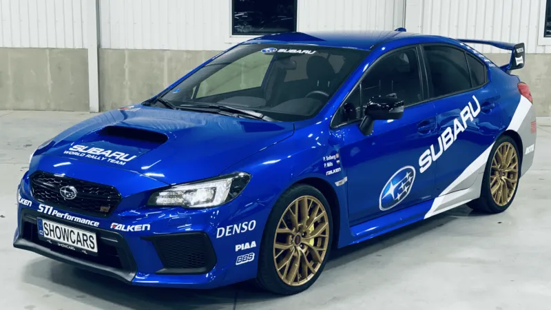 Jízda v Subaru Impreza WRX STI 40 min bez pohonných hmot
