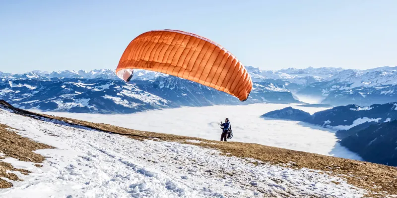 Termický tandem paragliding v Beskydech pro dva