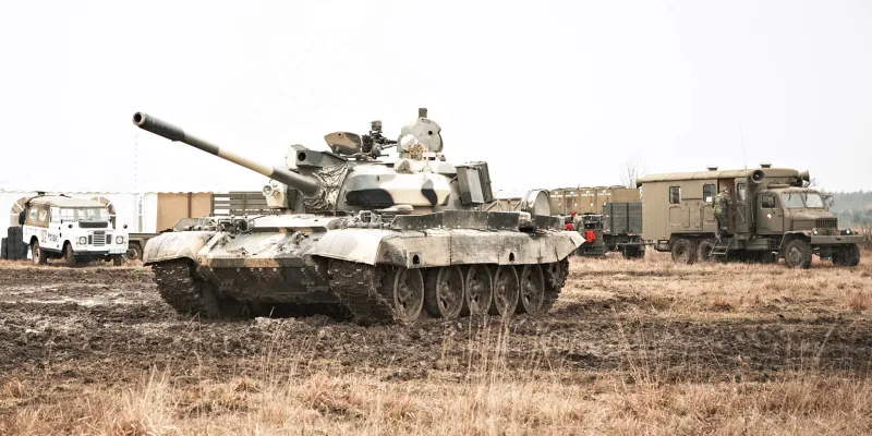 Projížďka v bojovém tanku T-55 AM2