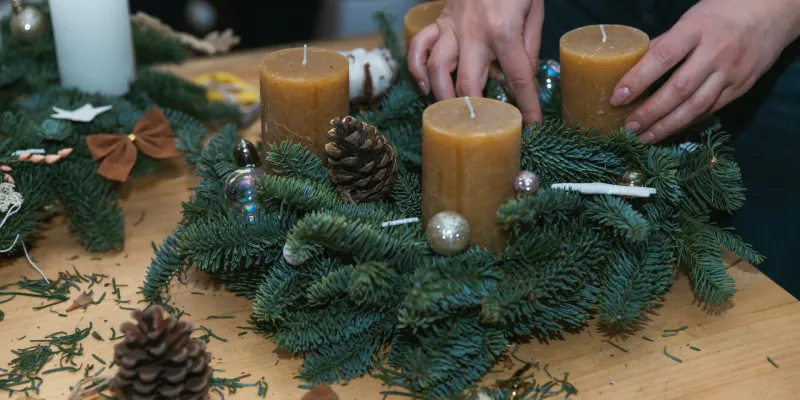 ChristmasArt – výroba adventních věnců