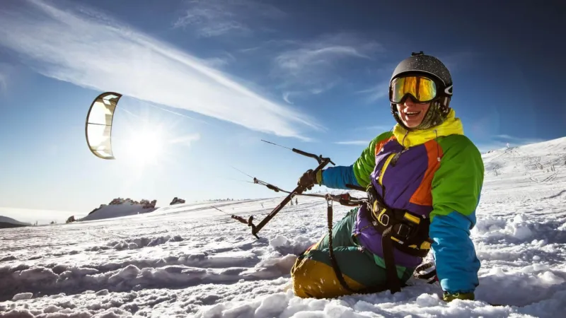 † Poznej sílu větru na kurzu snowkiting †