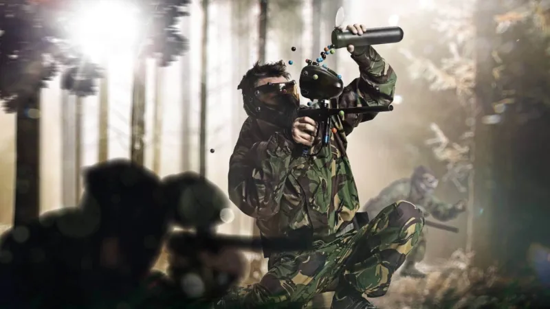 Paintball s originálním scénařem pro 2 osoby