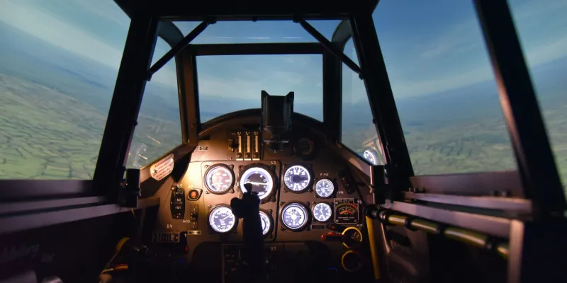 Zalétejte si na leteckém simulátoru Messerschmitt